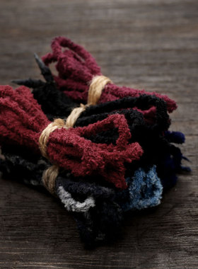 三沐高鹿皮绳替代古布翻毛情侣