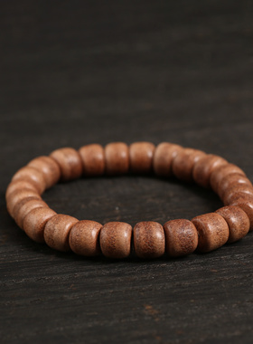 日本进口枥木鞍革纯手工皮珠手链