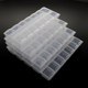 Transparent multi-grid storage box 28 cubicles and 21 cubicles
