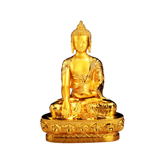 Legierung Home Buddha Statue Wohnzimmer