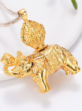 纯银镀金标志配饰挂件吊坠