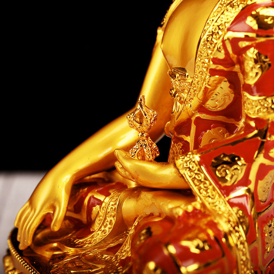 Legierung Home Buddha Statue Wohnzimmer