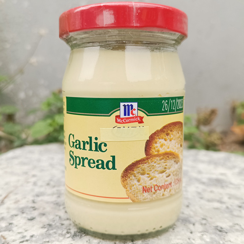 美国味好美香草蒜蓉面包酱McCormick Garlic&Herb Spread135ML-图2