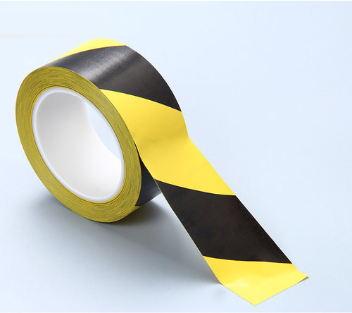 专用警示胶带耐磨划痕黑胶带警示黄警戒带反光带 - 图2