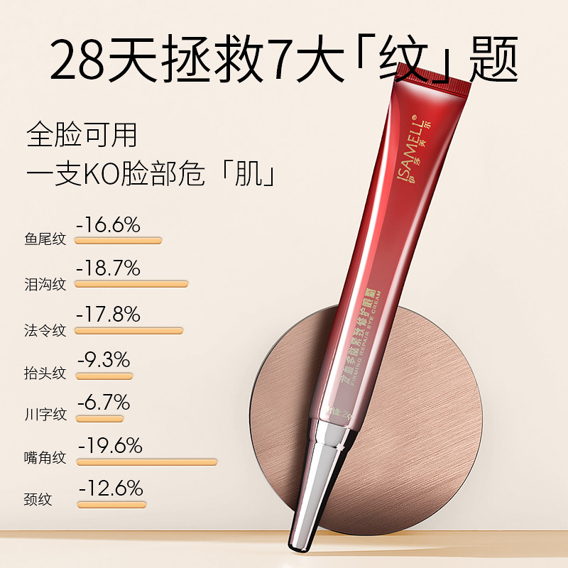 伊莎美尔龙血多肽修护眼霜眼周眼袋 伊莎美尔眼霜