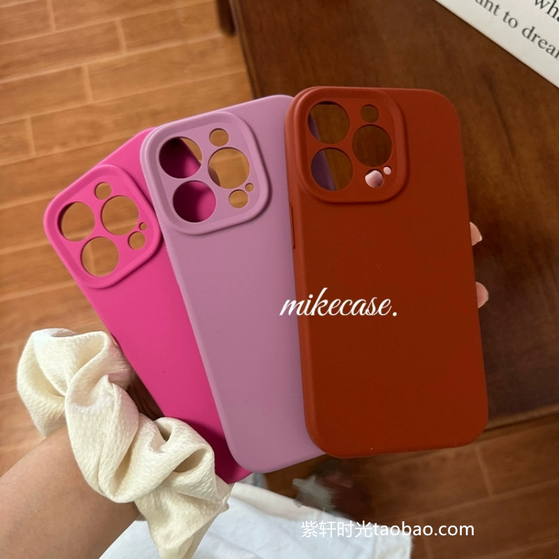 秋冬ins美拉德棕色适用华为Pura70手机壳mate60pro液态硅胶+全包镜头P40防摔P50软糯30高级感nova12小众9纯色,淘宝优惠券,粉丝福利购,淘宝优惠卷