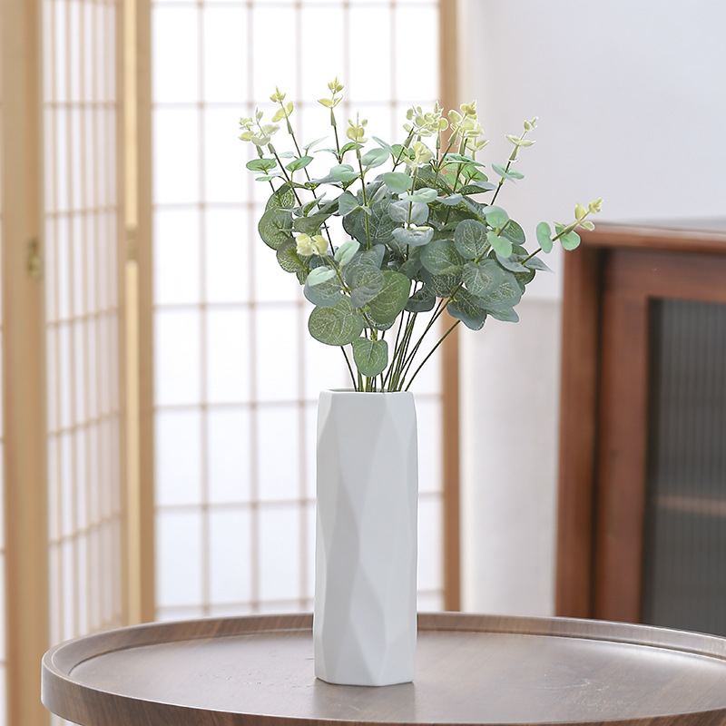 北欧陶瓷小花瓶摆件客厅干花插花创意摆设家居欧式简约现代装饰品 - 图0