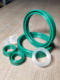 Polyurethane sealing ring shaft type oil-resistant and wear-resistant