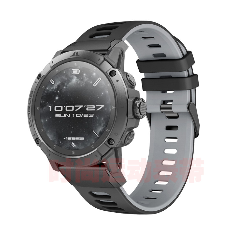 适用COROS高驰VERTIX 2S表带拼色潮流硅胶腕带户外透气运动手链 - 图3