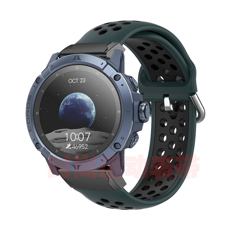 适用COROS高驰VERTIX 2S表带拼色潮流硅胶腕带户外透气运动手链 - 图1