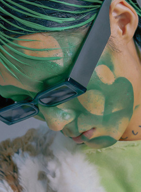 宽腿女小红书街拍个性潮流太阳镜