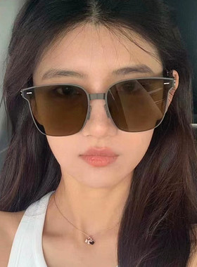 方形大框韩版男女情侣时尚墨镜潮