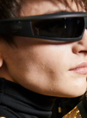 飞行员墨镜未来运动感太阳眼镜男