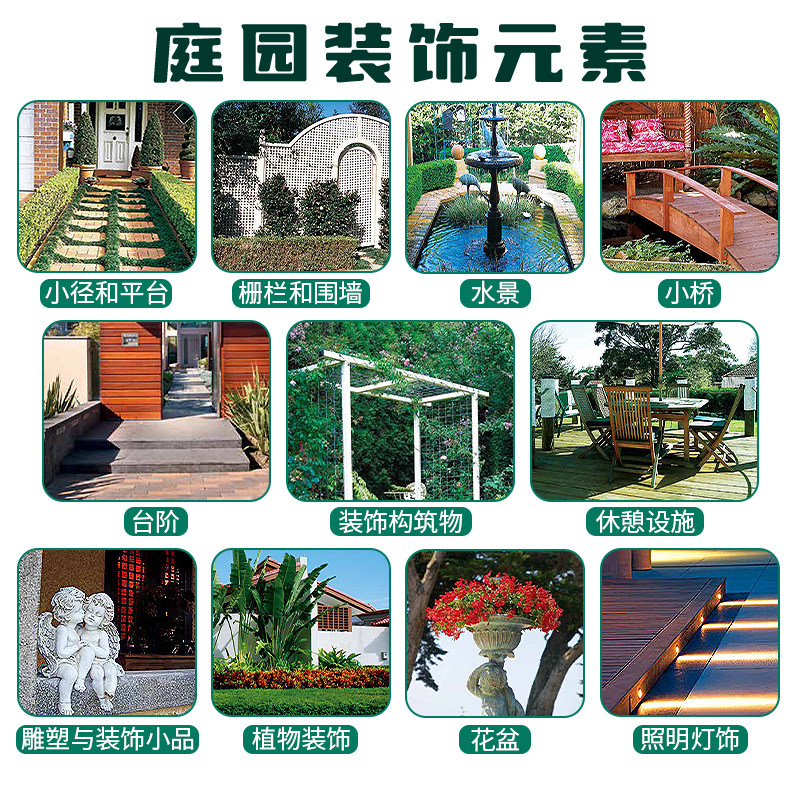 【官方正版】别墅庭园规划与设计 别墅自建房民宿农家院庭院绿化设计景观设计花园改造私家花园打造庭园景观建设平面施工赠CAD图纸