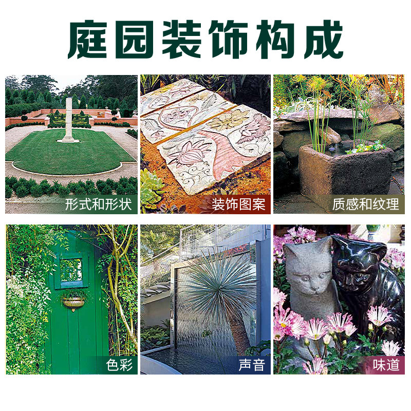 【官方正版】别墅庭园规划与设计 别墅自建房民宿农家院庭院绿化设计景观设计花园改造私家花园打造庭园景观建设平面施工赠CAD图纸