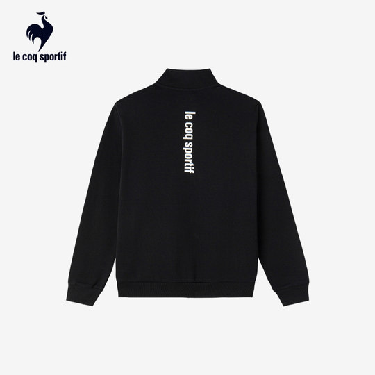 乐卡克法国公鸡2025年秋季新品男款运动翻领开衫舒适休闲外套夹克