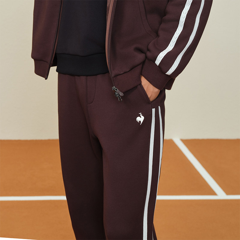 【网球】乐卡克法国公鸡2025年秋冬新品男款休闲针织保暖直筒长裤,淘宝优惠券,粉丝福利购,淘宝优惠卷