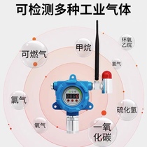 Industrial Wireless Combustible Gas Detection Alarm Explosion Gas Station Toxic Harmful Hydrogen Sulfide Leakage Detector