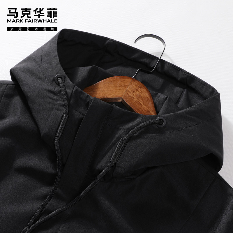 马克华菲连帽潮流2020秋季新款夹克 马克华菲康成夹克