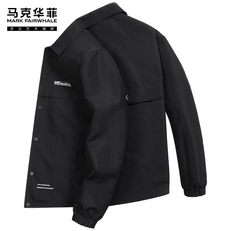马克华菲男2020秋季新款工装夹克 马克华菲康成夹克