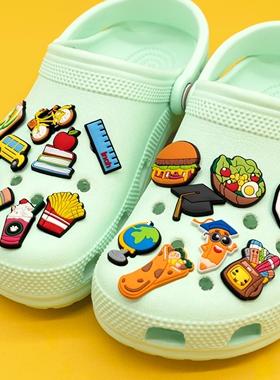 DIY大学时光Crocs鞋扣手环扣套装