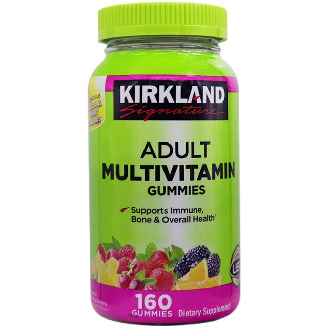 Kirkland multivitamin gummy ສໍາລັບຜູ້ໃຫຍ່
