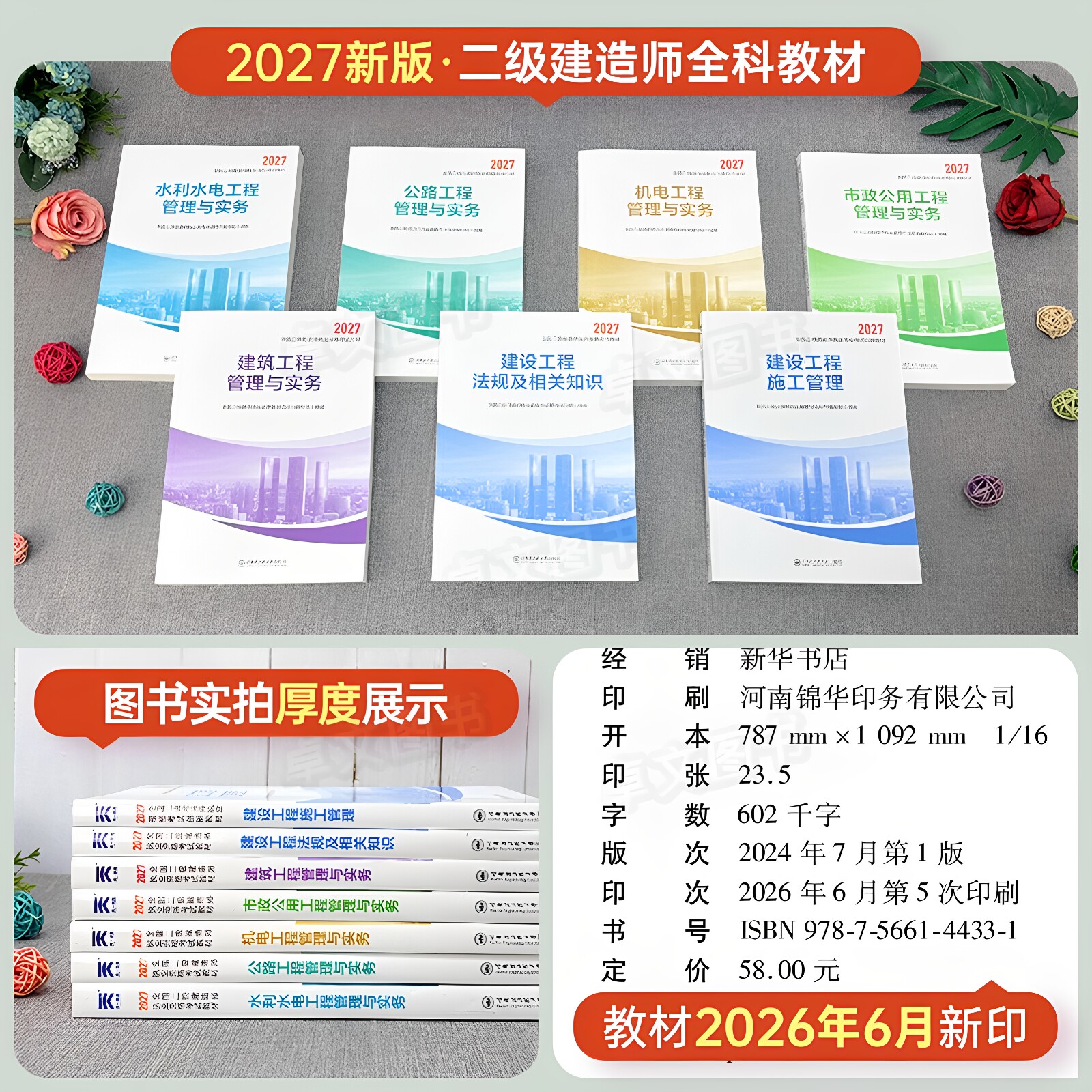 25新版!二级建造师2025年二建建筑/市政/机电/公路/水利水电哈工程考试教材历年真题必刷题试卷全套书本建设施工管理正版官方2024