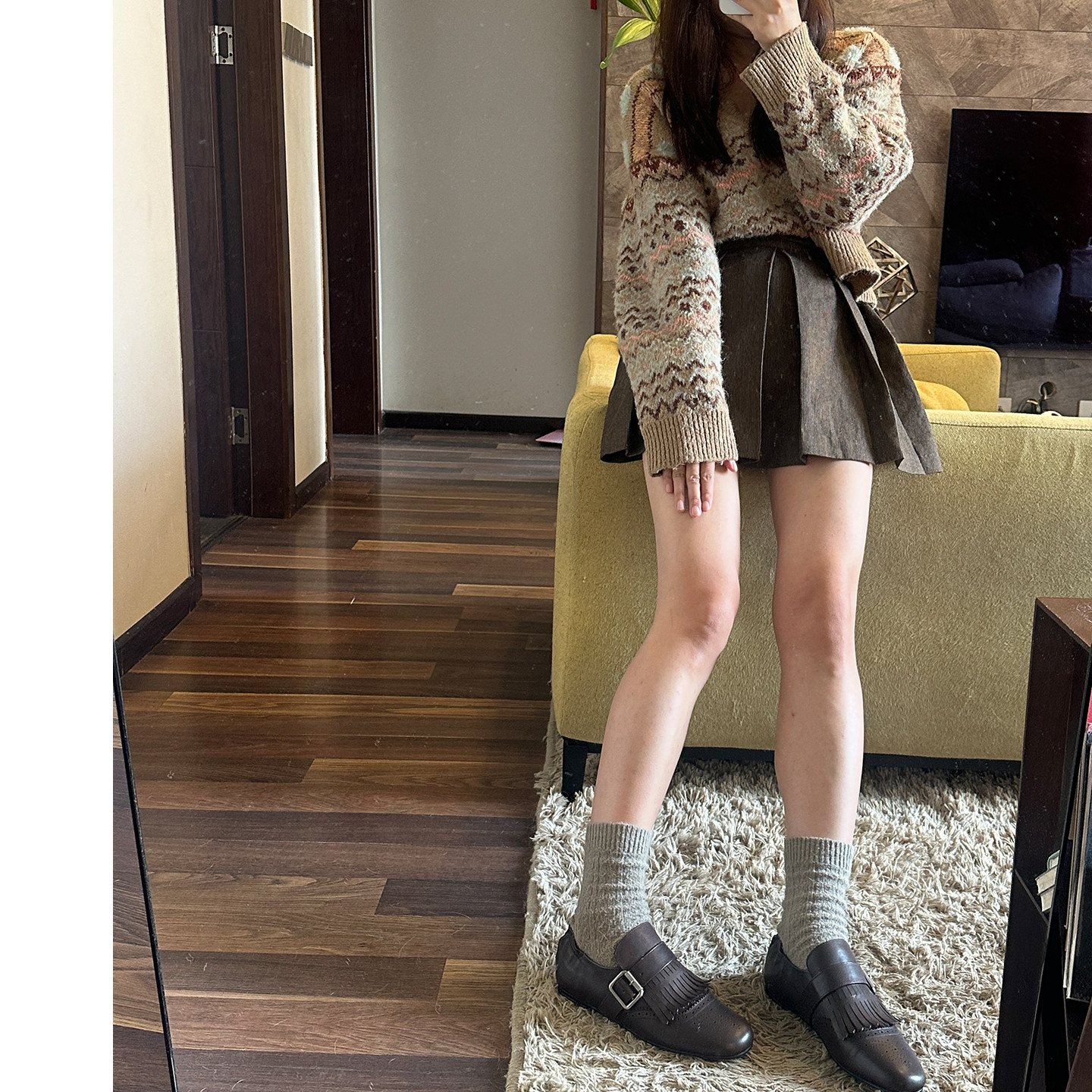 欧洲站头层牛皮单鞋复古纯手工流苏布洛克英伦风平底乐福鞋小皮鞋,淘宝优惠券,粉丝福利购,淘宝优惠卷