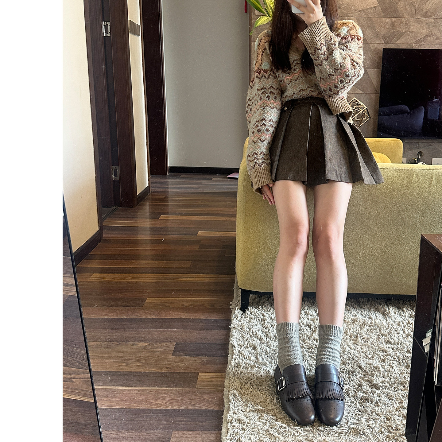 欧洲站头层牛皮单鞋复古纯手工流苏布洛克英伦风平底乐福鞋小皮鞋,淘宝优惠券,粉丝福利购,淘宝优惠卷