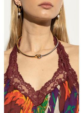 代购kate spade女士项链简约精致优雅现代感黄铜双色金色银色