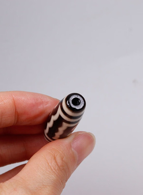 西藏五眼天珠单散珠男佛珠玉石玛瑙玉髓吊坠项链真品天眼配饰男女