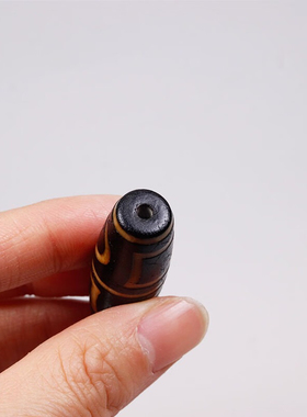 西藏天地天珠藏传法器至纯吊坠玛瑙玉髓民族风天眼项链毛衣链天然