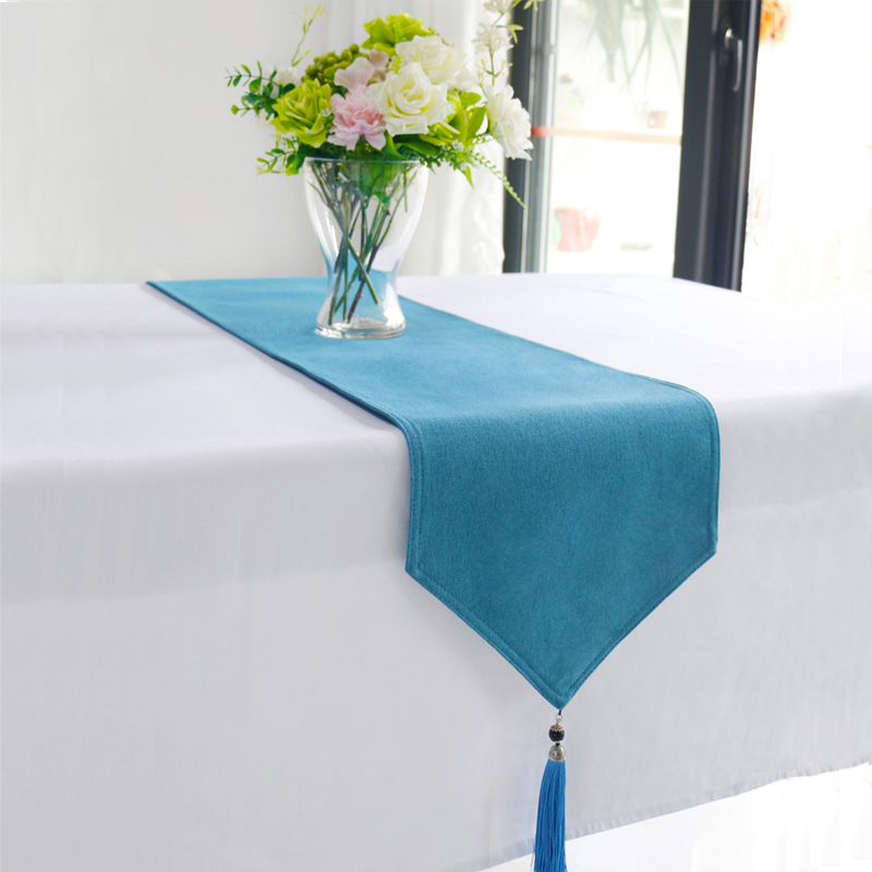 餐桌旗现代简约茶几旗布新中式茶席电视柜鞋柜盖布美容床旗床尾巾,淘宝优惠券,粉丝福利购,淘宝优惠卷