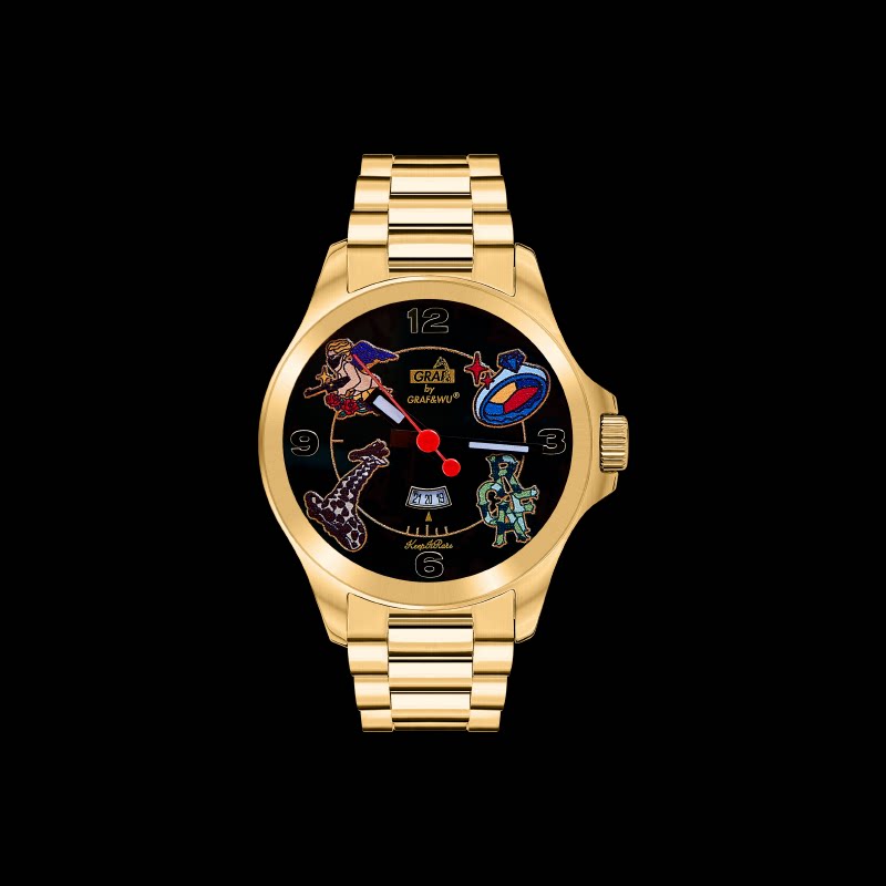 GRAF Four Elements Gold Watch