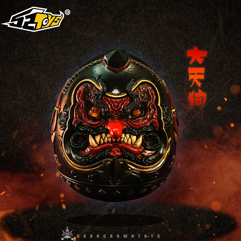 52toys 黑暗王冠燃魂開運物系列大天狗天狗面達摩補款 淘寶天貓 Line購物