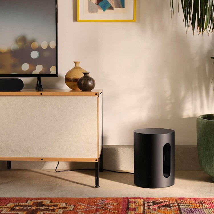 Sonos Sub mini低音炮 家庭影院 5 GHz WiFi 连接适合卧室客厅 - 图0