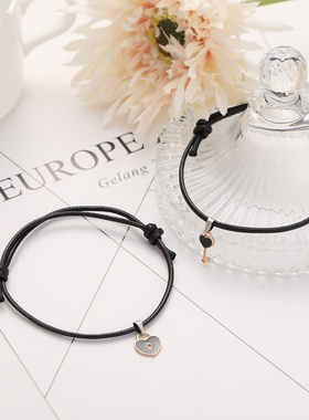 跨境外贸欧美风走创意夸张个性时尚欧美热销创意小钥匙爱心情侣