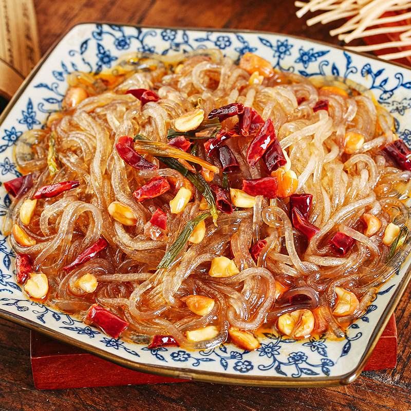 Shandong authentic sweet potato vermicelli, spicy and sour vermicelli