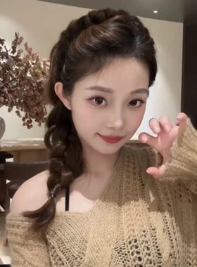 韩系复古豹纹带齿毛绒发箍女防滑洗脸发卡头箍2026年秋冬百搭