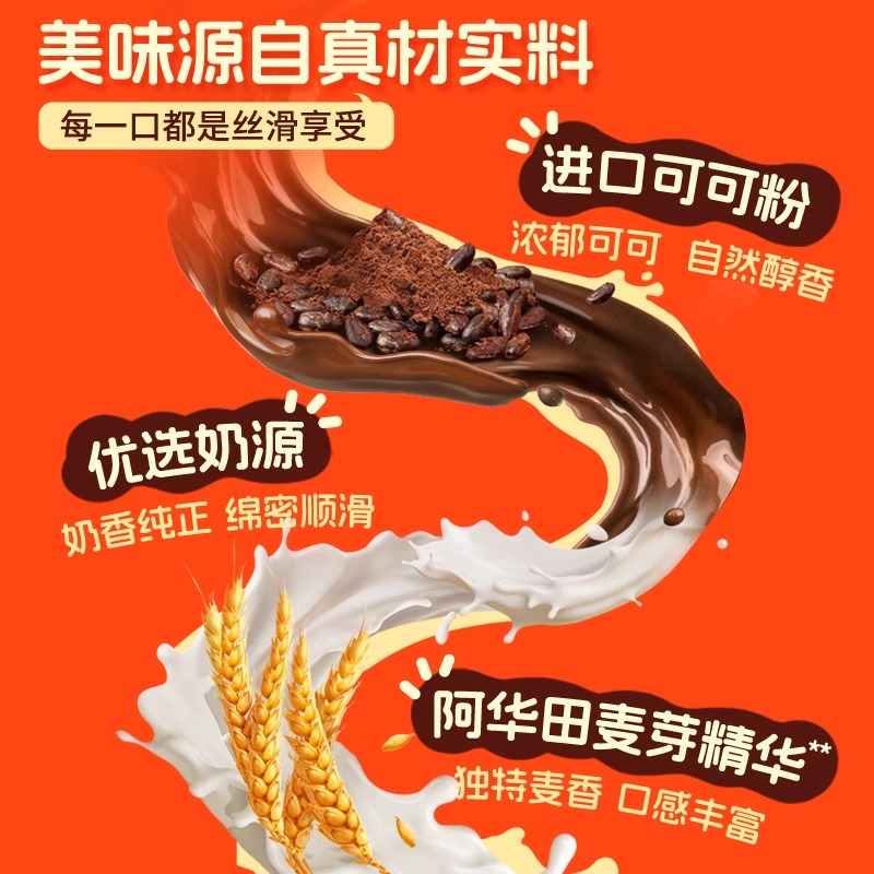 阿华田特浓可可饮料250ml营养学生早餐巧克力牛奶饮品整箱早餐奶