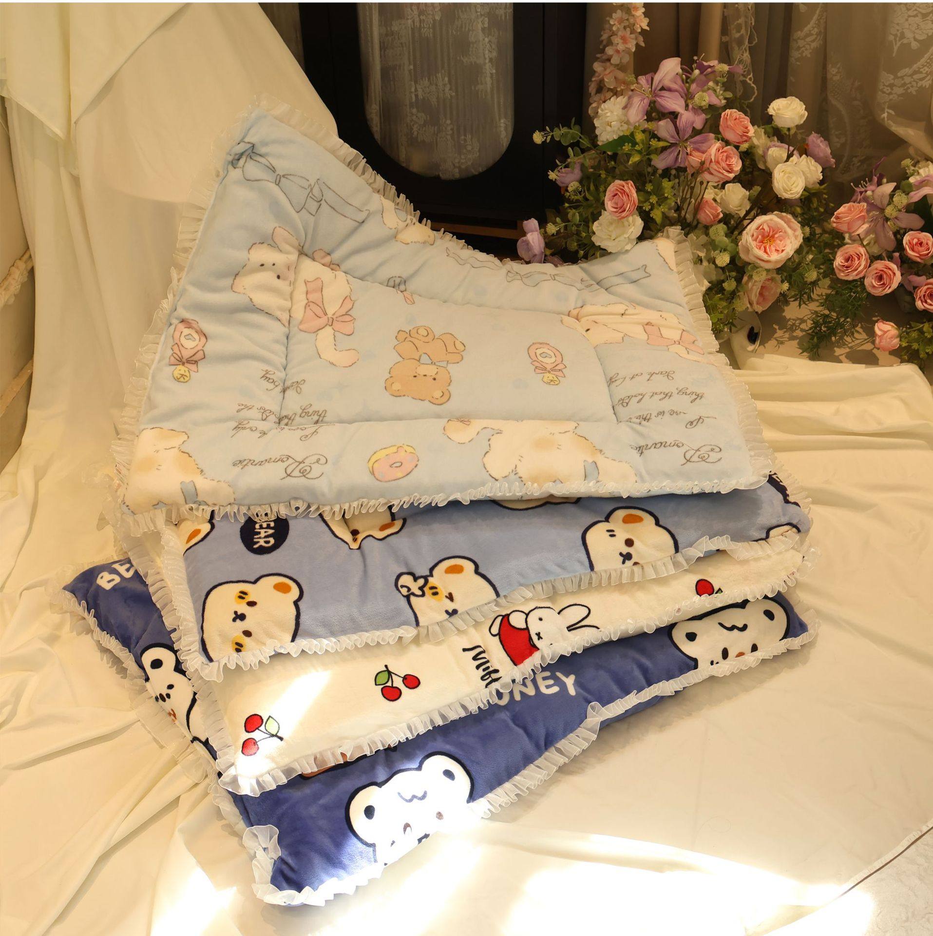 牛奶绒狗垫子冬季毛绒猫窝冬季保暖厚实狗窝冬加厚宠物窝垫高颜值,淘宝优惠券,粉丝福利购,淘宝优惠卷