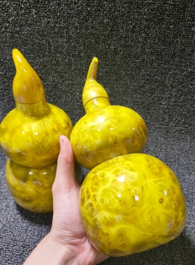 黄金樟大叶楠木保平安电视柜葫芦