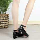 Летняя обувь, танцующие туфли, из натуральной кожи, мягкая подошва