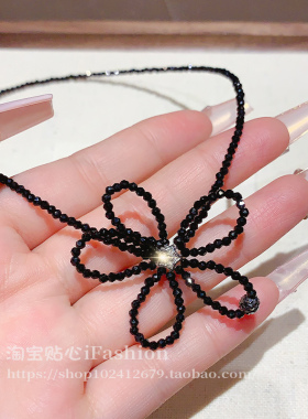 时尚锁骨链小众风高级感百搭饰品