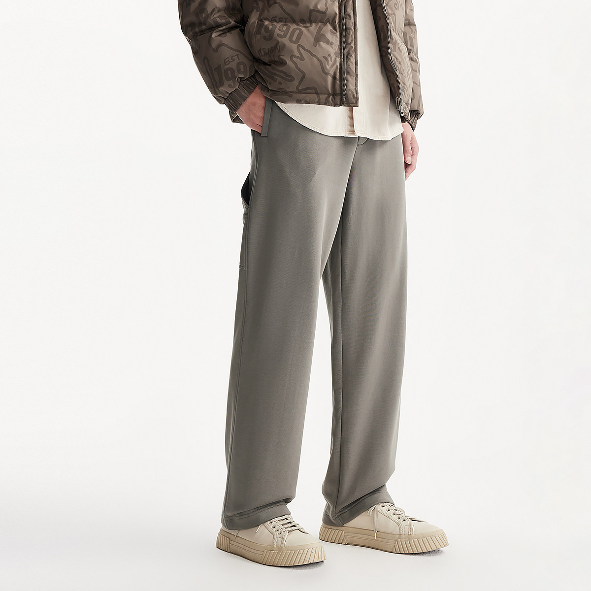 绫致杰克琼斯男生25年秋冬休闲裤舒适直筒裤子简约日常工装裤,淘宝优惠券,粉丝福利购,淘宝优惠卷