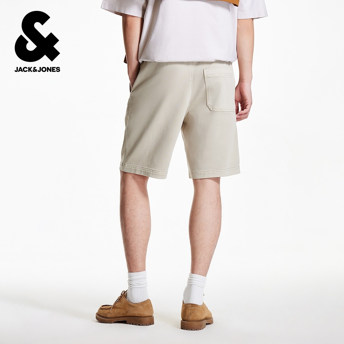 绫致杰克琼斯秋冬男短裤时尚流行宽松水洗工艺牛仔字母印花,淘宝优惠券,粉丝福利购,淘宝优惠卷