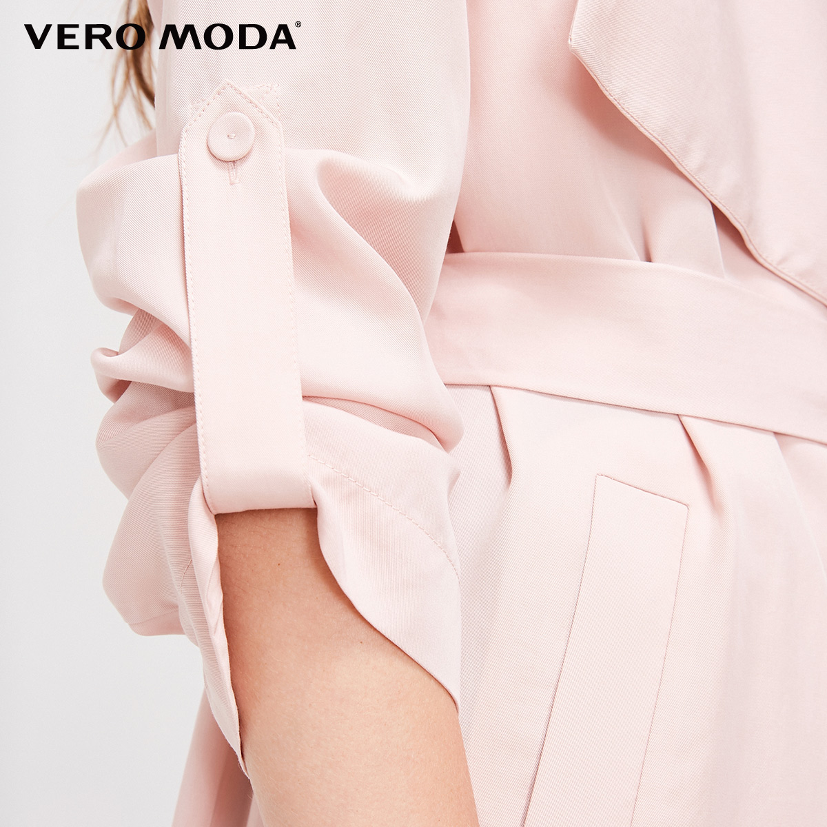 318321513 新款氣質翻領薄款風衣外套女 Moda Vero 綾致 318321513 新款氣質翻領薄款風衣外套女 Moda Vero 綾致