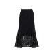 Vq zone Ayazhi Vero Moda skirt 26 summer solid color lace elastic waistband lined fishtail mid-length skirt