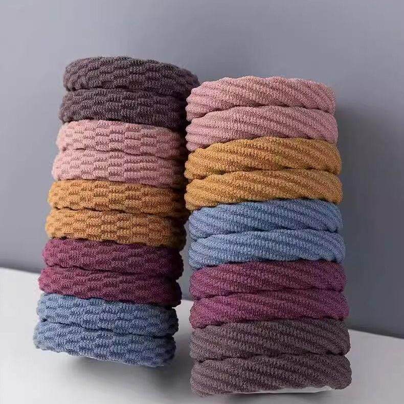 加粗韩版可爱碎发绳新款碎发夹碎发整理神器女孩发饰女童仙女皮筋