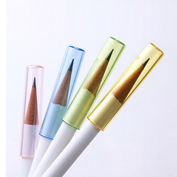 【特卖清仓中！！！】日本原产SUN-STAR太阳星12枚装圆形透明笔帽姓笔帽小学生铅笔保护套延长器不易裂保护帽 - 图3